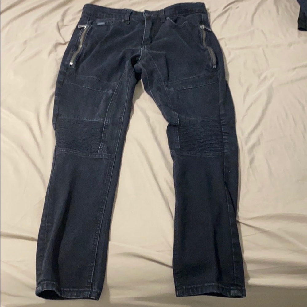Black Moto jeans